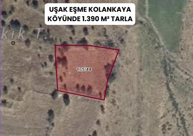 UŞAK EŞME KOLANKAYA KÖYÜNDE 1.390 M² TARLA - UŞAK EŞME fotoğraf 6